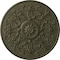 Ekena Millwork Versailles Ceiling Medallion (Fits Canopies up to 3 1/4"), Hand-Painted Witch Hazel, 33"OD x 1 3/4"P CM33VEWHF - alternate 1